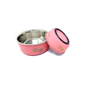 Oripet PFB 830 ml 17 cm Pati Desenli Yavruağzı Mama Su Kabı