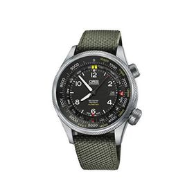 Oris 01 733 7705 4134-SET 5 23 14FC Big Crown Pro Pilot Haki Erkek Kol Saati