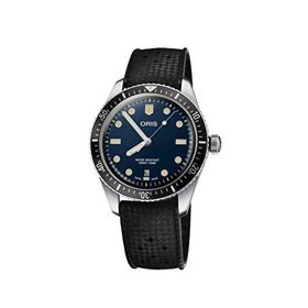 Oris 01 733 7707 4055-07 4 20 18 Divers Sixty Five Siyah Erkek Kol Saati