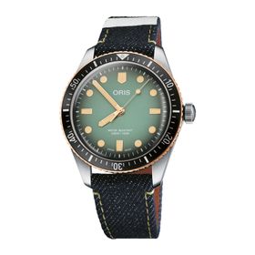 Oris 01 733 7707 4337 X Momotaro Lacivert Erkek Kol Saati