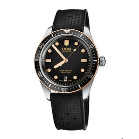 Oris 01 733 7707 4354-07 4 20 18 Divers Sixty Five Siyah Erkek Kol Saati