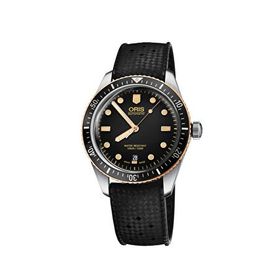 Oris 01 733 7707 4354-07 4 20 18 Divers Sixty Five Siyah Erkek Kol Saati