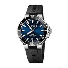 Oris 01 733 7766 4135-07 4 22 64FC New Aquis Date Siyah Erkek Kol Saati
