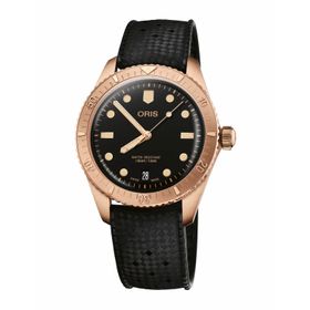 Oris 01 733 7771 3154-07 4 19 18BR Divers Sixty Five Date Siyah Erkek Kol Saati