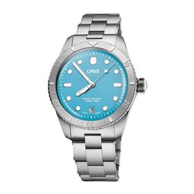 Oris 01 733 7771 4055-07 8 19 18 Divers Gri Çelik Erkek Kol Saati