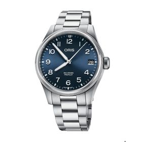 Oris 01 751 7761 4065-07 8 20 08P Big Crown Propilot Big Date Gri Çelik Erkek Kol Saati