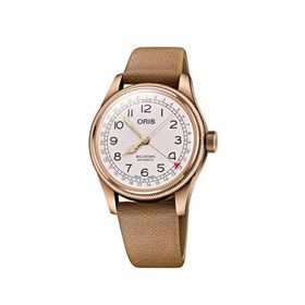 Oris 01 754 7741 3161-SET Father Time Limited Edition Kahverengi Deri Erkek Kol Saati