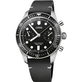 Oris 01 771 7791 4054-07 6 20 01 Divers Sixty Five Siyah Deri Erkek Kol Saati