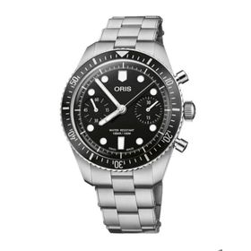 Oris 01 771 7791 4054-07 8 20 18 Divers Sixty Five Gri Çelik Erkek Kol Saati