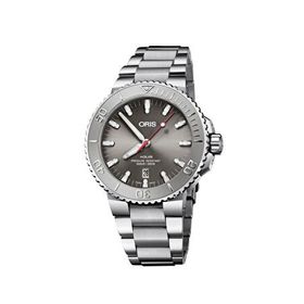 Oris Aquis Date 01 733 7730 4153-07 8 24 05PEB Gri Çelik Erkek Kol Saati