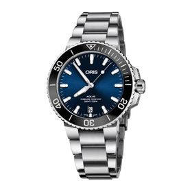 Oris Aquis Date 01 733 7732 4135-07 8 21 05PEB Gri Çelik Erkek Kol Saati