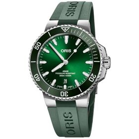 Oris Aquis Date 01 733 7787 4157-07 4 22 37FC Yeşil Erkek Kol Saati