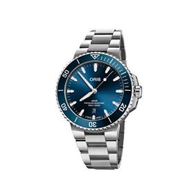 Oris Aquis Date 01 733 7789 4135-07 8 23 04PEB Gri Çelik Erkek Kol Saati