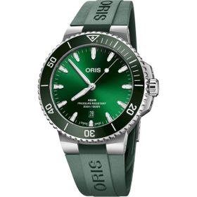 Oris Aquis Date 01 733 7789 4157-07 4 23 37FC Yeşil Erkek Kol Saati