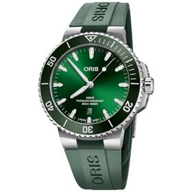 Oris Aquis Date 01 733 7789 4157-07 4 23 37FC Yeşil Erkek Kol Saati