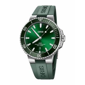 Oris Aquis Date 01 733 7789 4157-07 4 23 37FC Yeşil Erkek Kol Saati
