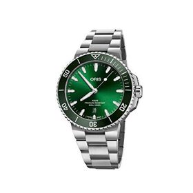 Oris Aquis Date 01 733 7789 4157-07 8 23 04PEB Gri Çelik Erkek Kol Saati