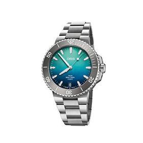Oris Aquis Great Barrier Reef Limited Edition IV 01 400 7790 Gri Çelik Erkek Kol Saati