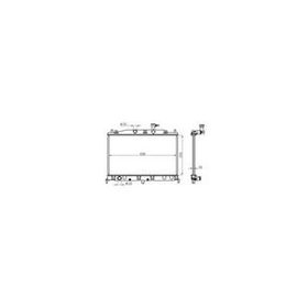 Oris BHY036016 370x628x18 Accent Era 1.4 1.6I Ac Klimasız Mek Brazing Radyatör