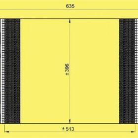 Oris Cdc257016 Duster 10 Sandero 08 Logan 10 1.2 16V-1.4-1.6-1.5 Dci 541x396x16 Klima Kondenseri