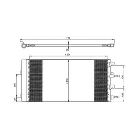 Oris Cdc551016 Brazing Dacia Duster 1.5 Dci 2010 656x319x16 Klima Kondenseri