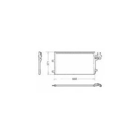 Oris Cfr011000 Ford Transit Courier 1.5Tdci Klima Kondanser