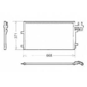 Oris Cfr011000 Ford Transit Courier 1.5Tdci Klima Kondanser