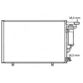 Oris Cfr011000 Ford Transit Courier 1.5Tdci Klima Kondanser