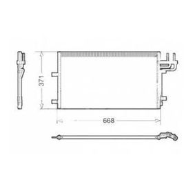 Oris Cfr011000 Ford Transit Courier 1.5Tdci Klima Kondanser