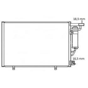 Oris Cfr011000 Ford Transit Courier 1.5Tdci Klima Kondanser