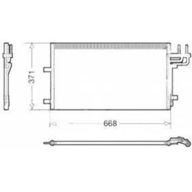 Oris Cfr011000 Ford Transit Courier 1.5Tdci Klima Kondanser