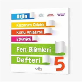 Orjin 5. Sınıf Fen Bilimleri Defter Kurmay Yayınları