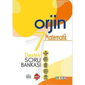Orjin 7 Matematik Destek Soru Bankası-Gama Yayınları