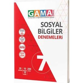 Orjin 7 Sosyal Bilgiler Deneme-Gama Yayınları
