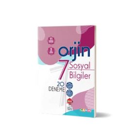 Orjin 7 Sosyal Bilgiler Deneme-Gama Yayınları