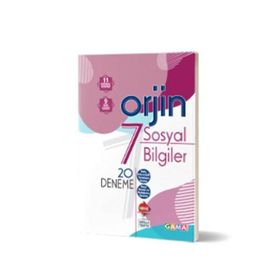 Orjin 7 Sosyal Bilgiler Deneme-Gama Yayınları