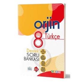 Orjin 8 Türkçe Destek Soru Bankası-Gama Yayınları