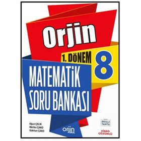 Orjin Okul LGS 8. Sınıf 1. Dönem Matematik Soru Bankası