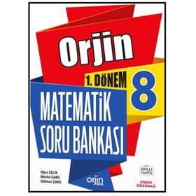 Orjin Okul LGS 8. Sınıf 1. Dönem Matematik Soru Bankası