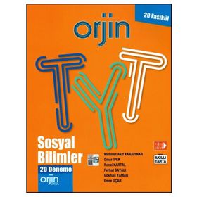 Orjin TYT Sosyal Bilimler 20'li Deneme Seti