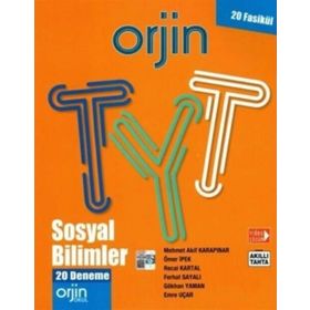 Orjin TYT Sosyal Bilimler 20'li Deneme Seti