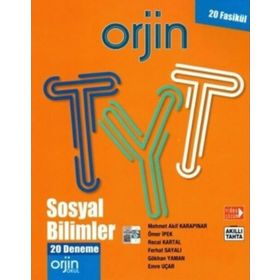 Orjin TYT Sosyal Bilimler 20'li Deneme Seti