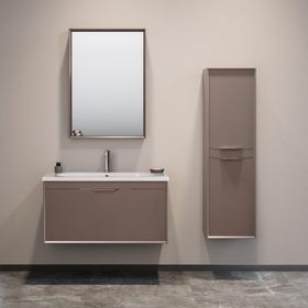 Orka Clay 100 cm Banyo Dolabı