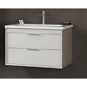 Orka Clay 80 CM Beyaz Banyo Dolabı Takımı