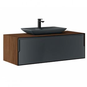 Orka Craft 120 cm Ceviz-Antrasit Alt Modül