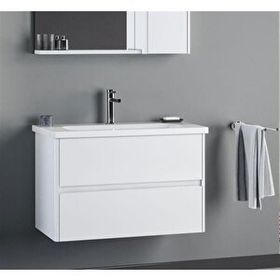 Orka Düden 80 CM Beyaz Banyo Dolabı Takımı