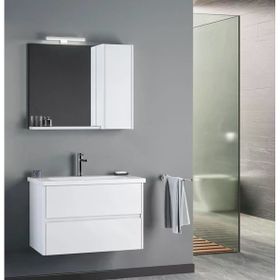 Orka Düden 80 CM Beyaz Banyo Dolabı Takımı