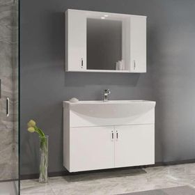 Orka Duru 80 cm Asma Banyo Dolabı