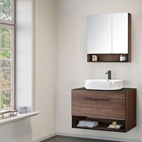 Orka Knidos ORKA5000350 Navaro 90 cm Banyo Dolabı Takımı