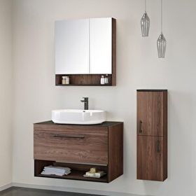 Orka Knidos ORKA5000350 Navaro 90 cm Banyo Dolabı Takımı